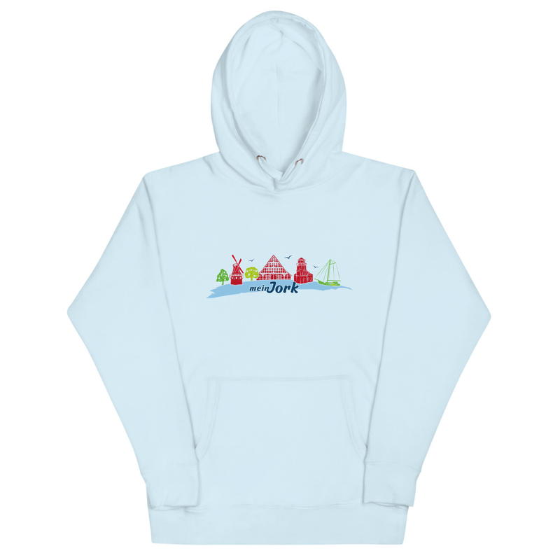 Unisex Hoodie Rot Grün