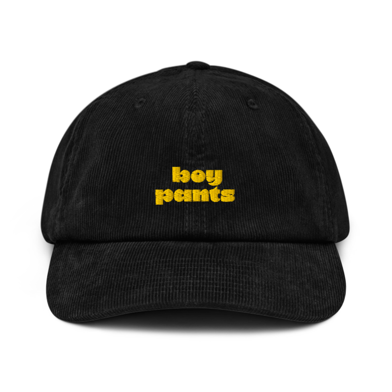 Corduroy Boy Pants Hat