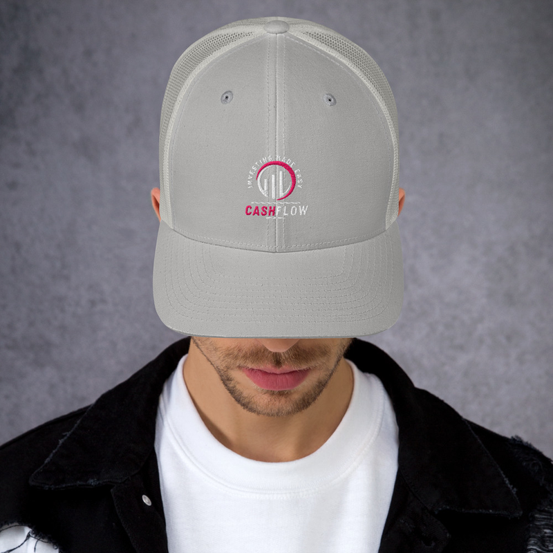 Cashflow Investing Inc Hat v.2 – One size, Silver
