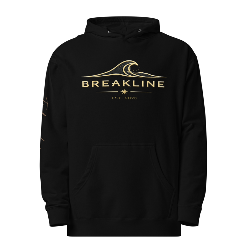 Open Water - Unisex Hoodie in Black / S - photo 1