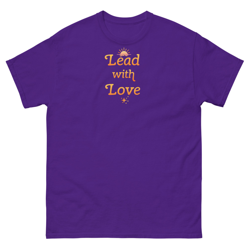 Lead with Love Unisex classic tee