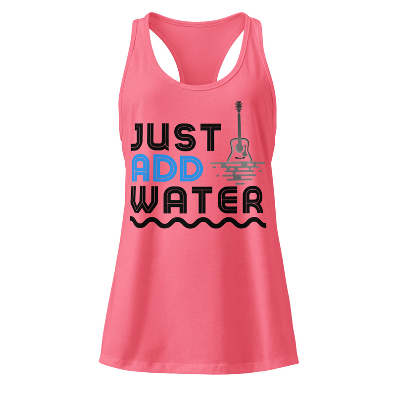 Women’s fitted racerback tank top