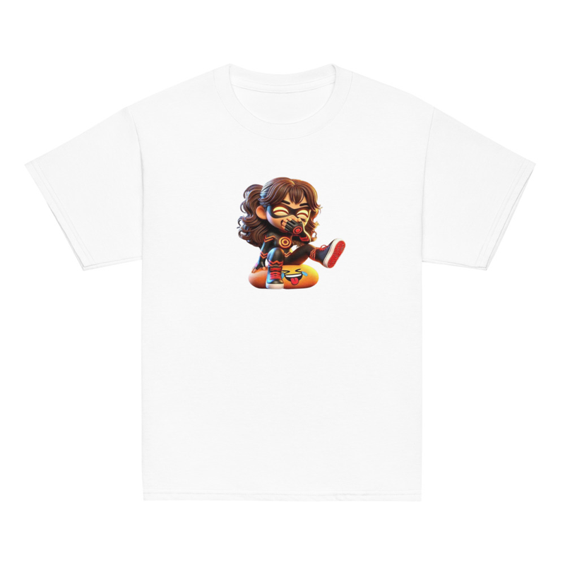 Lora Youth classic tee – XS, White