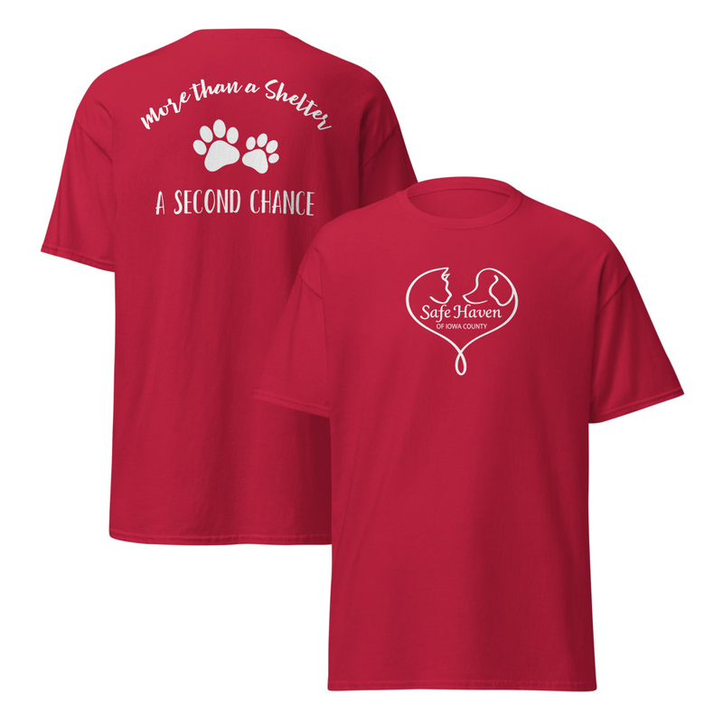 SHIC - Second Chance T-Shirt Unisex – XL, Cardinal