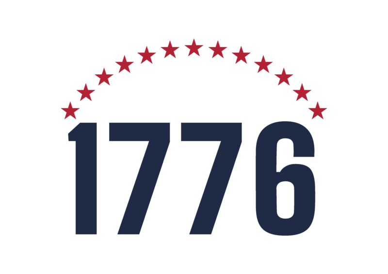 1776 thirteen stars poster — Size: 12″×16″