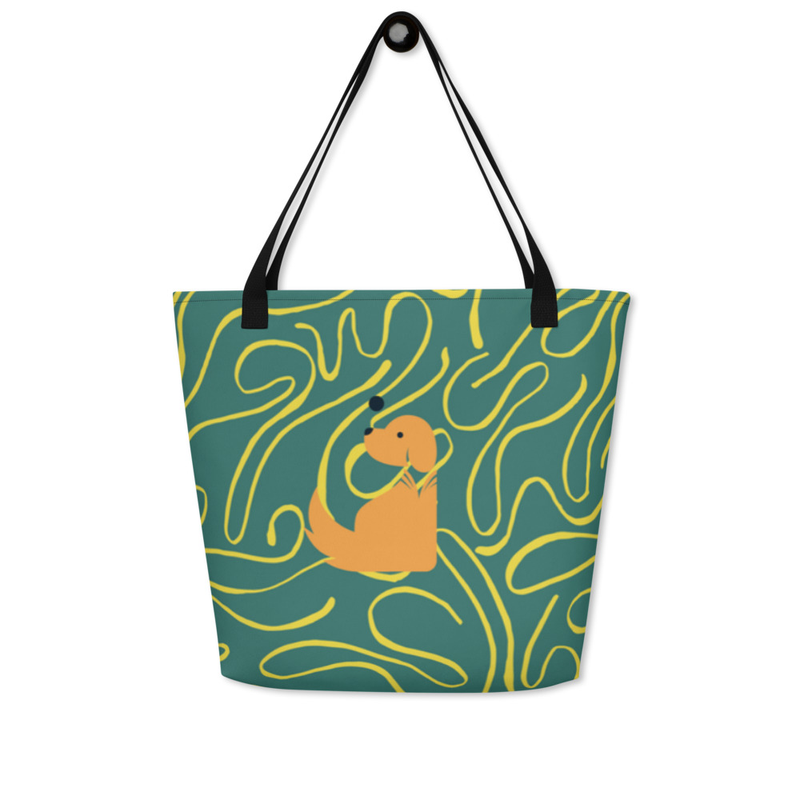 All-Over Print Large Tote Bag