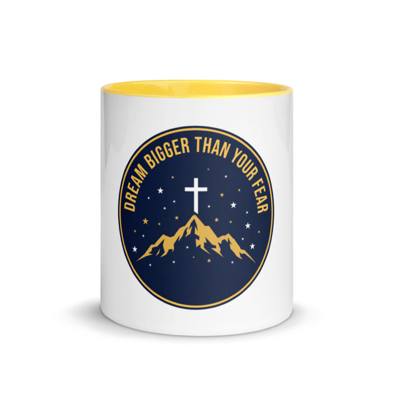 Dream Bigger Badge Mug