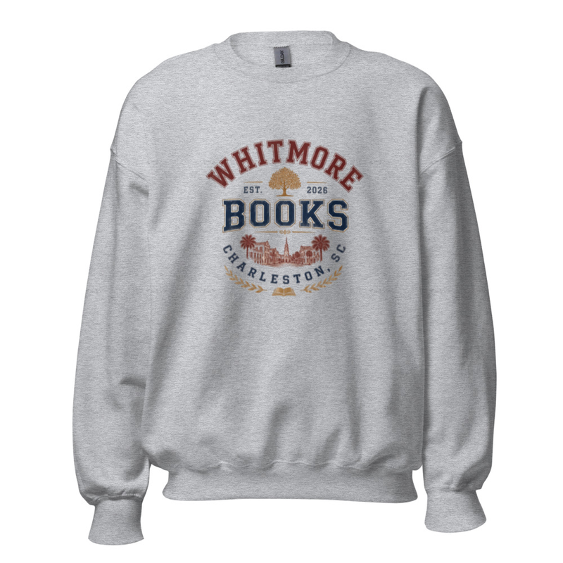 Whitmore Books Unisex Sweatshirt – S, Sport Grey