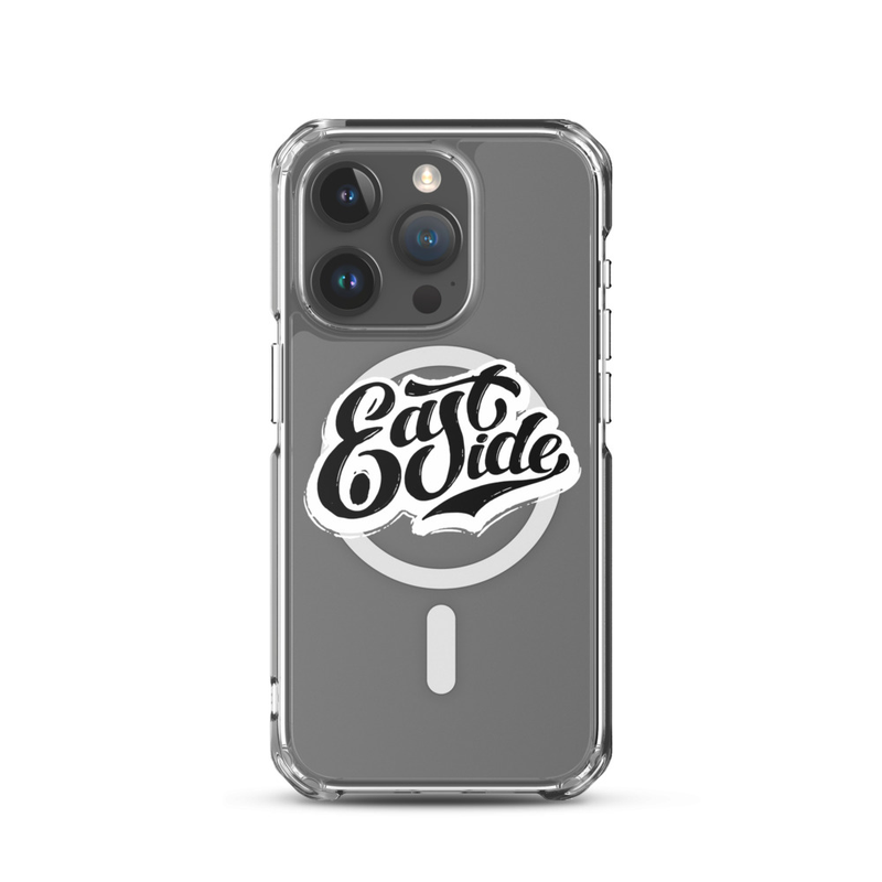 EastSide Dark Logo MagSafe® clear case for iPhone® – Image 7