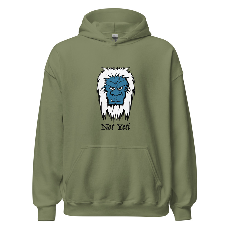 Not Yeti Hoodie — Military Green