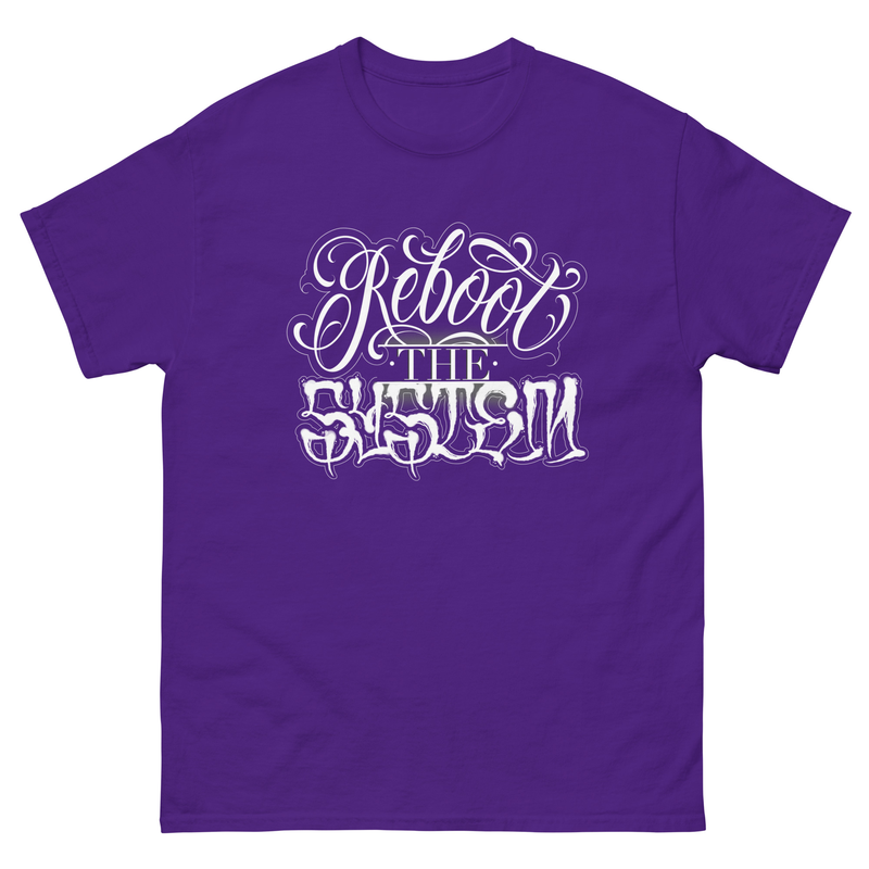 Men's classic tee – S, Purple