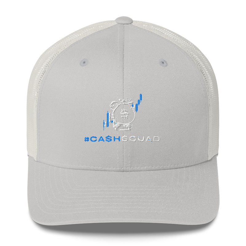 #CashSquad Hat v.1 – One size, Silver