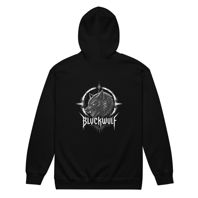 Blvckwulf zip-up Hoodie