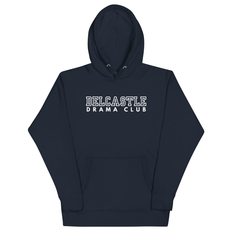 Delcastle Players - Hoodie – XL, Navy Blazer