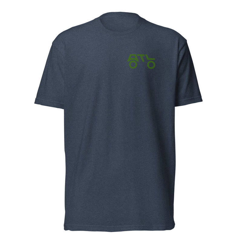 Brand Mark T-Shirt (F/R) - GREEN LOGO – Image 3
