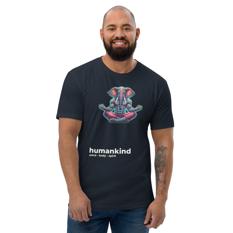 meditation elephant t-shirt