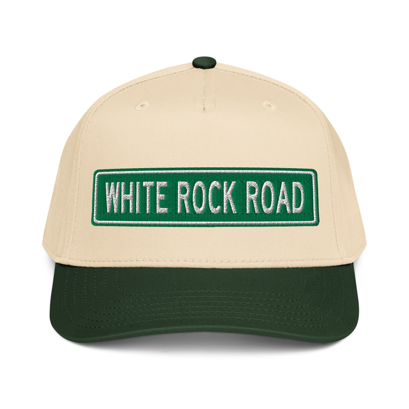 White Rock Road Sign Ball Cap