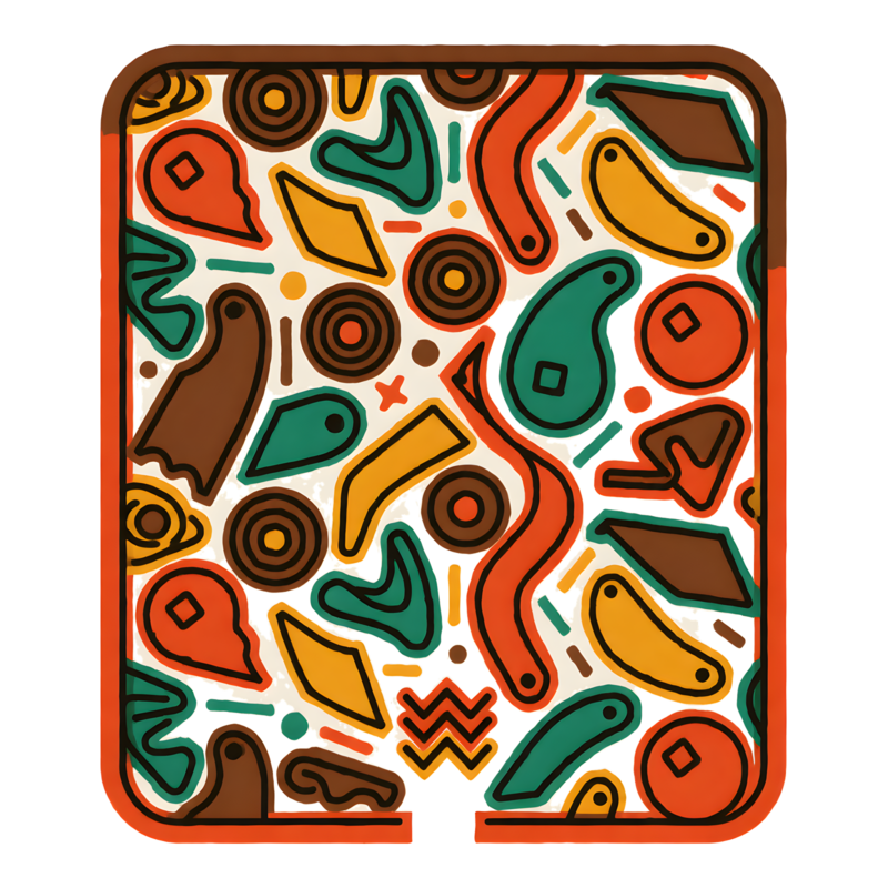 Memphis Playfield Pattern Sticker (Artist Series) — Pinball merch