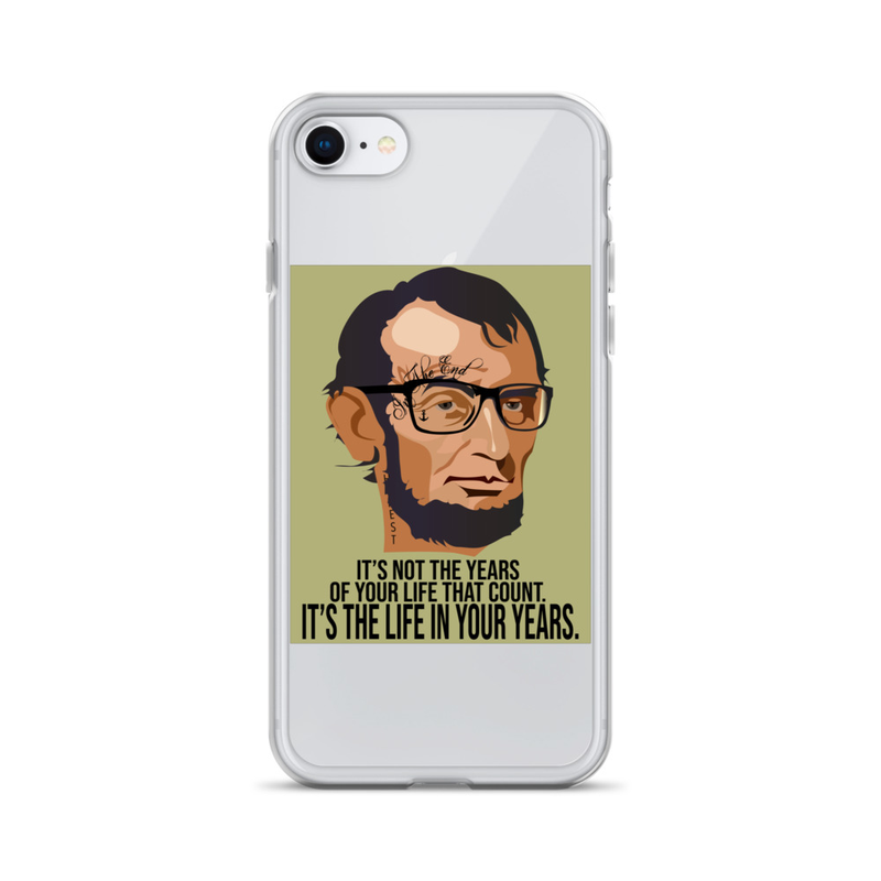 Punk Gothic - Abraham Lincoln - Tattoos iPhone Case