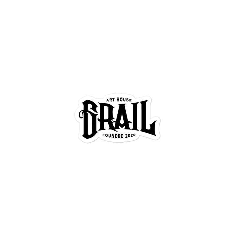 Grail Logo Kiss-Cut Sticker — 3 inch