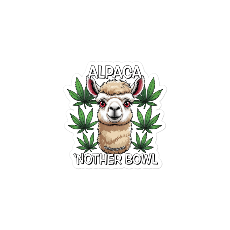 Alpaca 'Nother Bowl – Bubble-free stickers