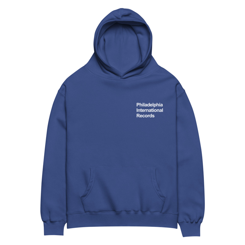 Anniversary Edition Gamble and Huff Unisex oversized hoodie – XL, Cobalt