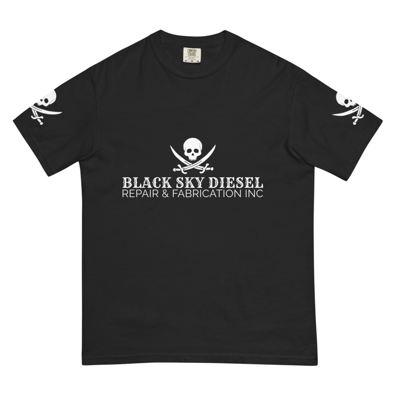 Unisex garment-dyed heavyweight t-shirt