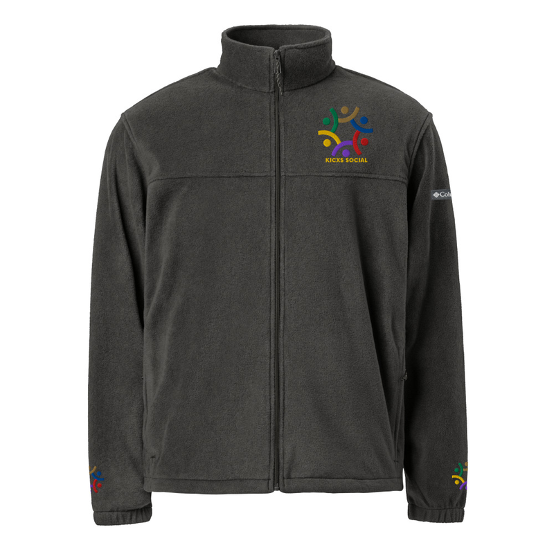 Kicxs Social Unisex Columbia Fleece Jacket