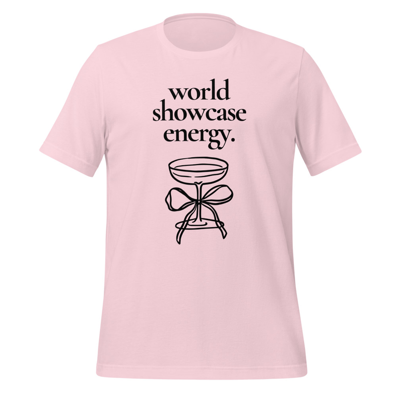 World Showcase Energy Tee – 3XL, Soft Pink