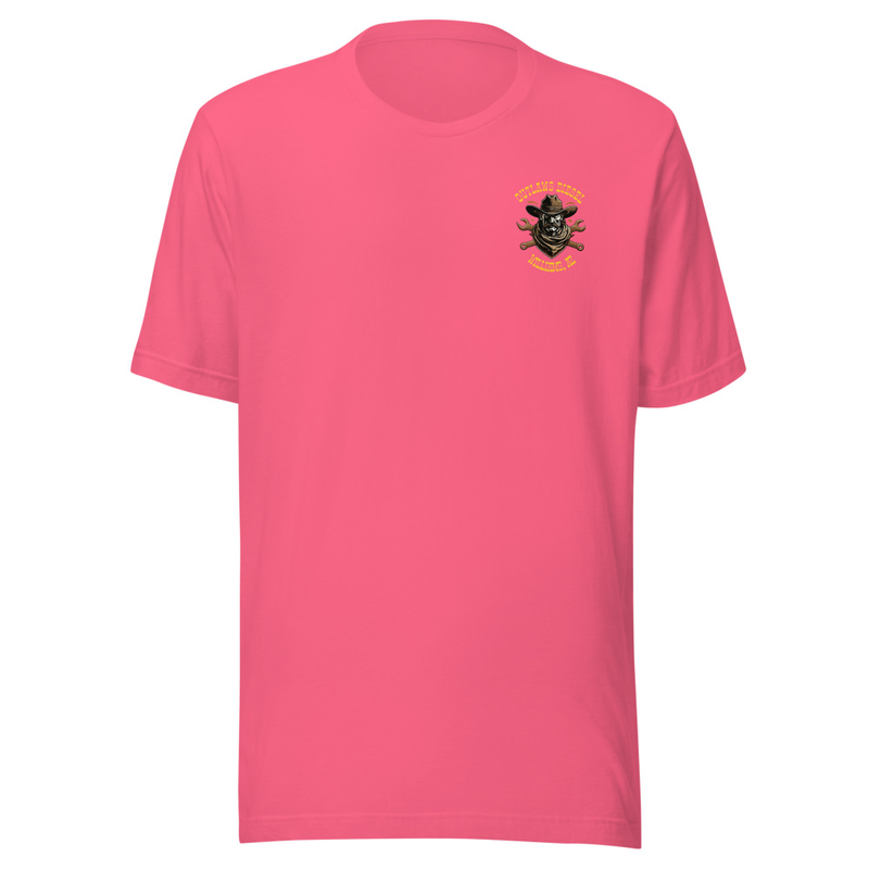Outlaws Diesel Unisex t-shirt – XS, Charity Pink