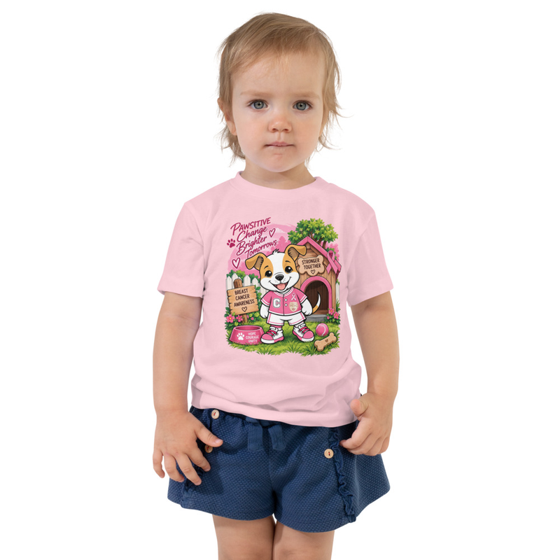 (Toddler - Unisex) Pawsitive Change Brighter Tomorrow