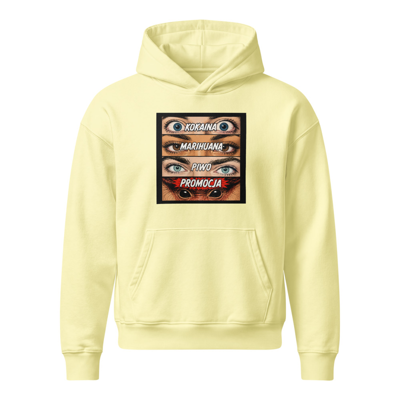 Bluza z Kapturem "Magia Promocji" - kolor Lemon Sorbet