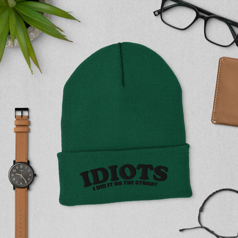 IDIOTS  Beanie – One size, Spruce