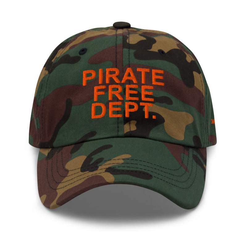 Pirate Free Dept. Dad hat