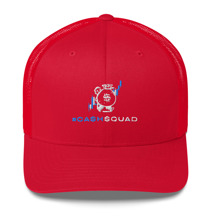 #CashSquad Hat v.1 – One size, Red