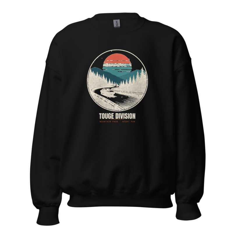 Touge Division Crewneck mockup