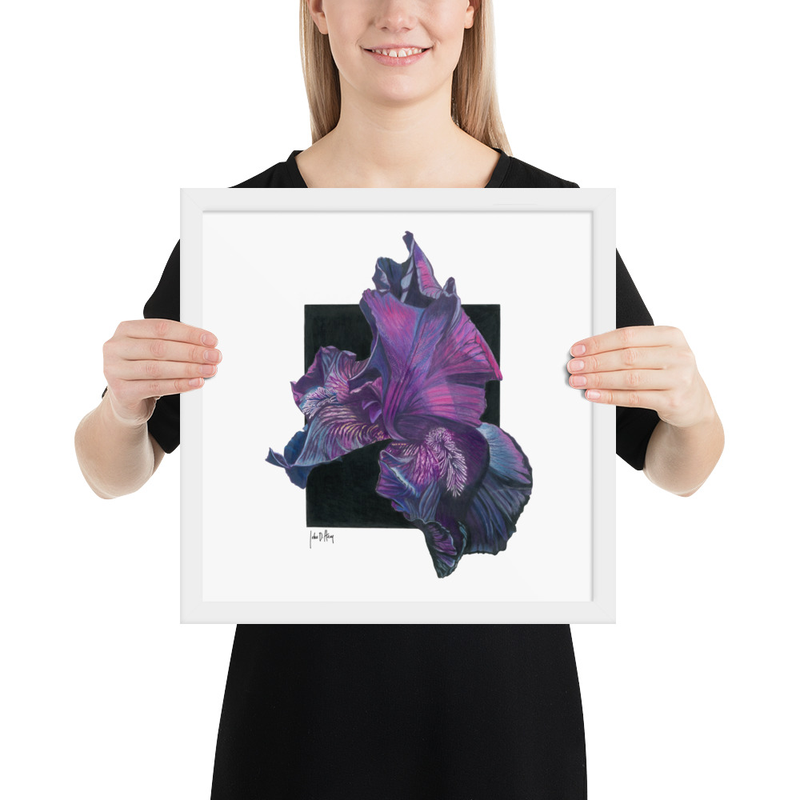 The Power Of Purple Framed Print – Image 3