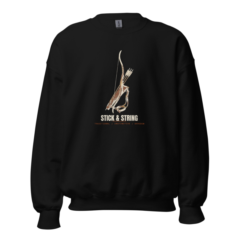 Stick & String Crewneck — Bowhunting merch