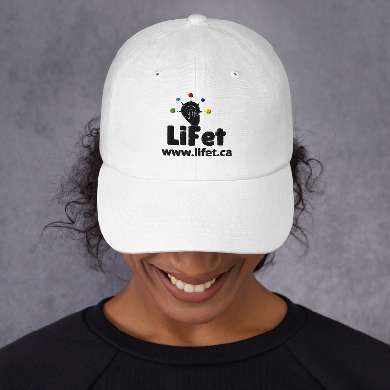 LiFet Dad hat – One size, White