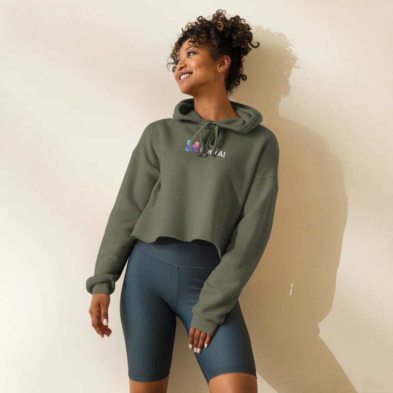 Herv AI Crop Hoodie