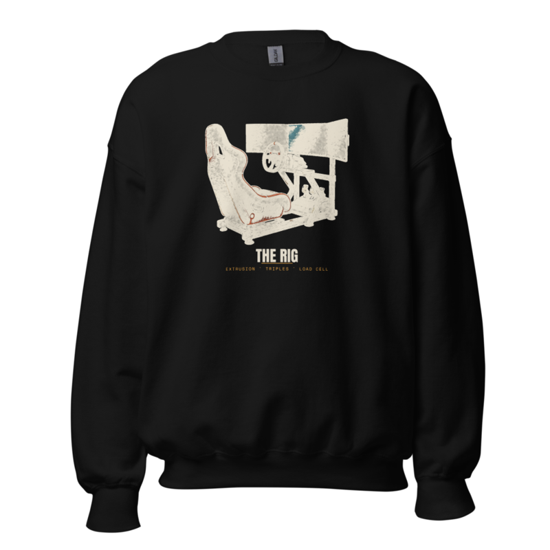 The Rig Crewneck mockup