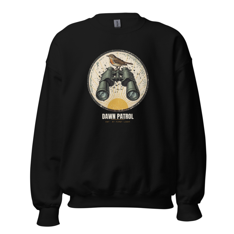 Dawn Patrol Crewneck — Birding merch