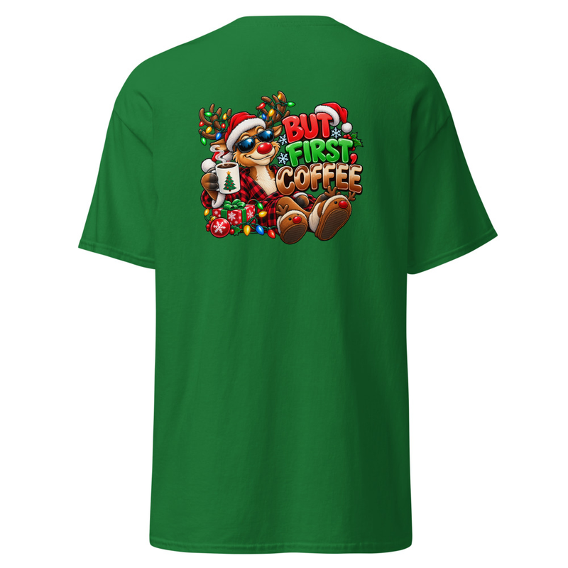 But First Coffee Christmas Unisex classic tee