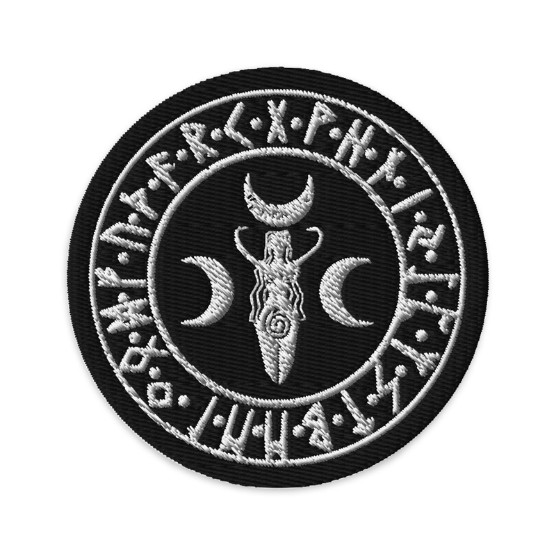 Embroidered Rune Logo Patches