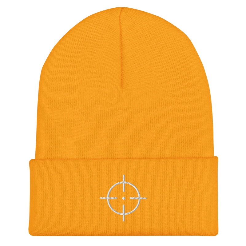 Accurate Arms Cuffed Beanie – One size, Gold