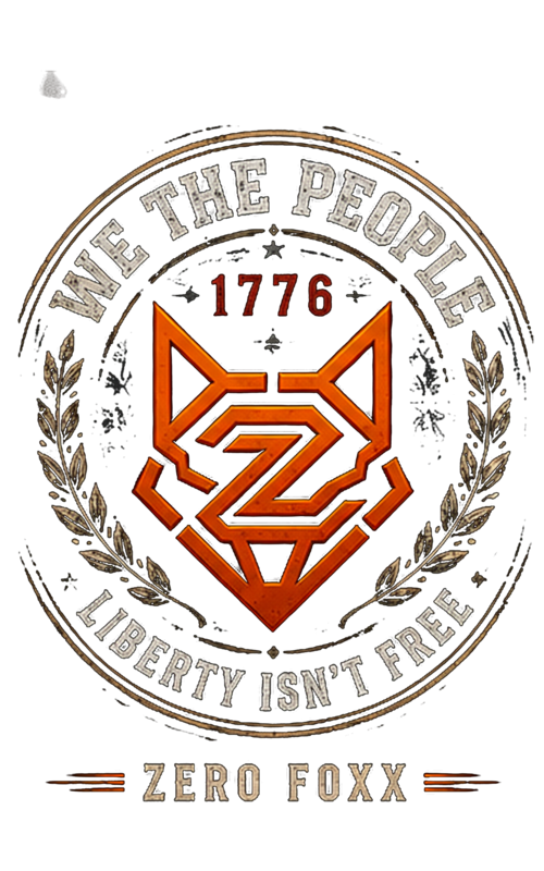 We the People — Lady Liberty | Double-Sided Tee — Back Print