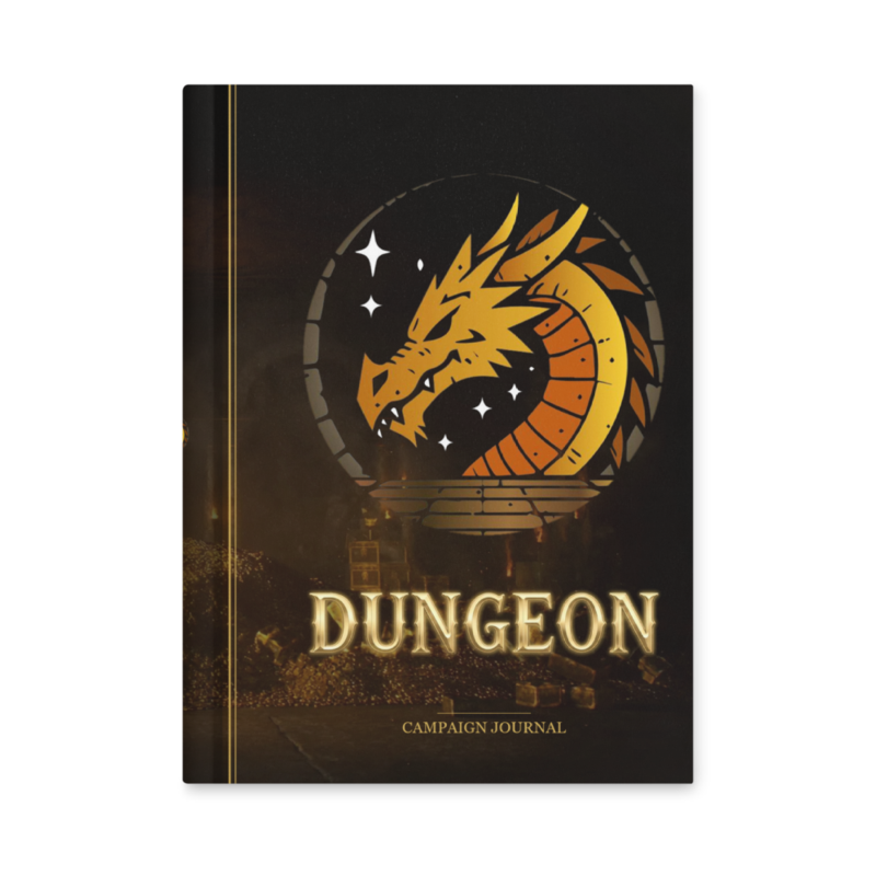Dungeon Campaign Journal — front view