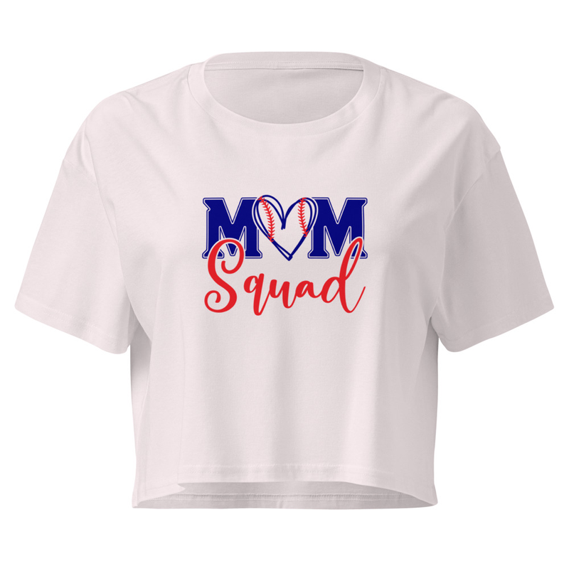 Mom Squad - Crop Top – XS, Orchid