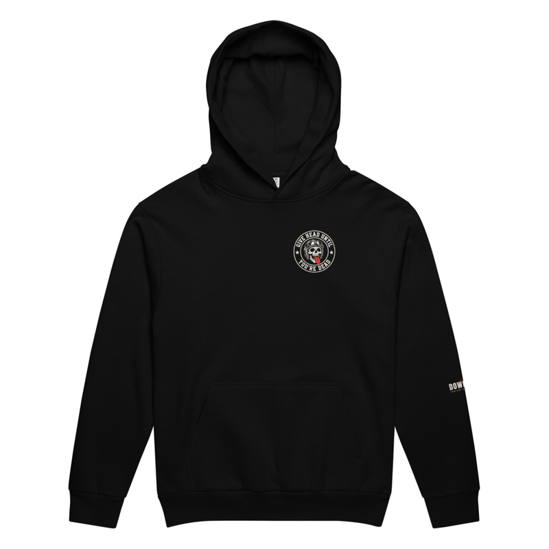 The Club Hoodie in black