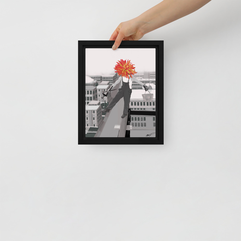 FIELD ILLUSTRATION - THE SKY FLOWER